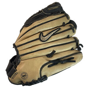 Nike DE Diamond Edge Baseball Glove 11 in Right Hand Throw Web Pocket Black/Tan
